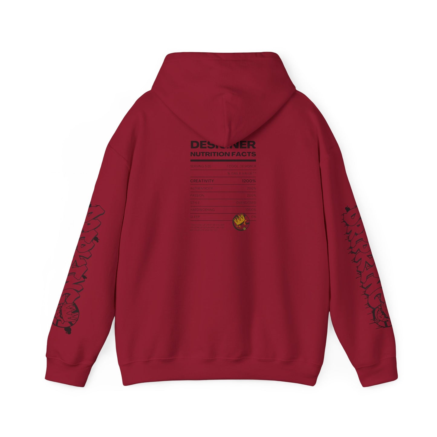 Creative Vibes Unisex Heavy Blend™ Hooded Sweatshirt - Stylish Graphic Print