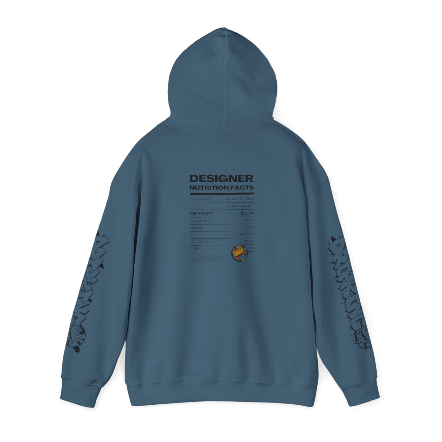 Creative Vibes Unisex Heavy Blend™ Hooded Sweatshirt - Stylish Graphic Print