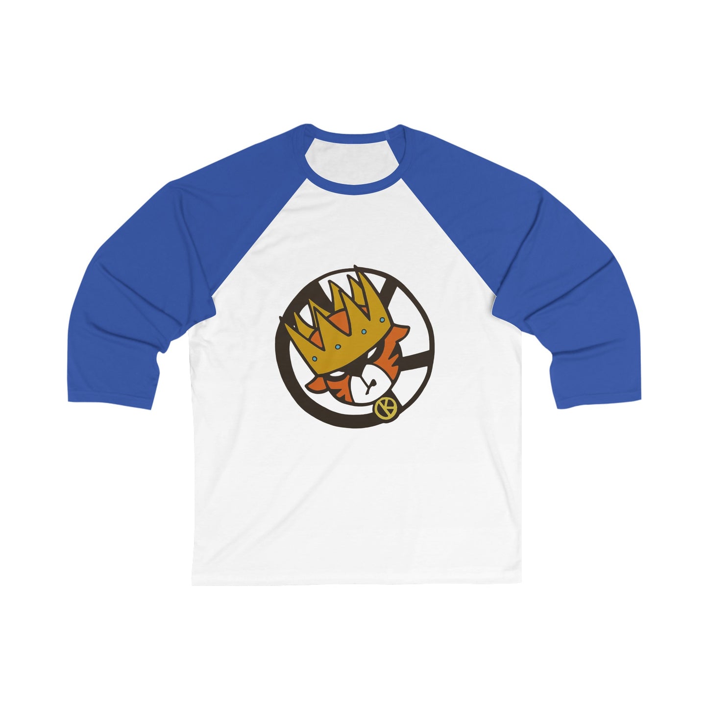 drip king 3\4 Sleeve Baseball Tee