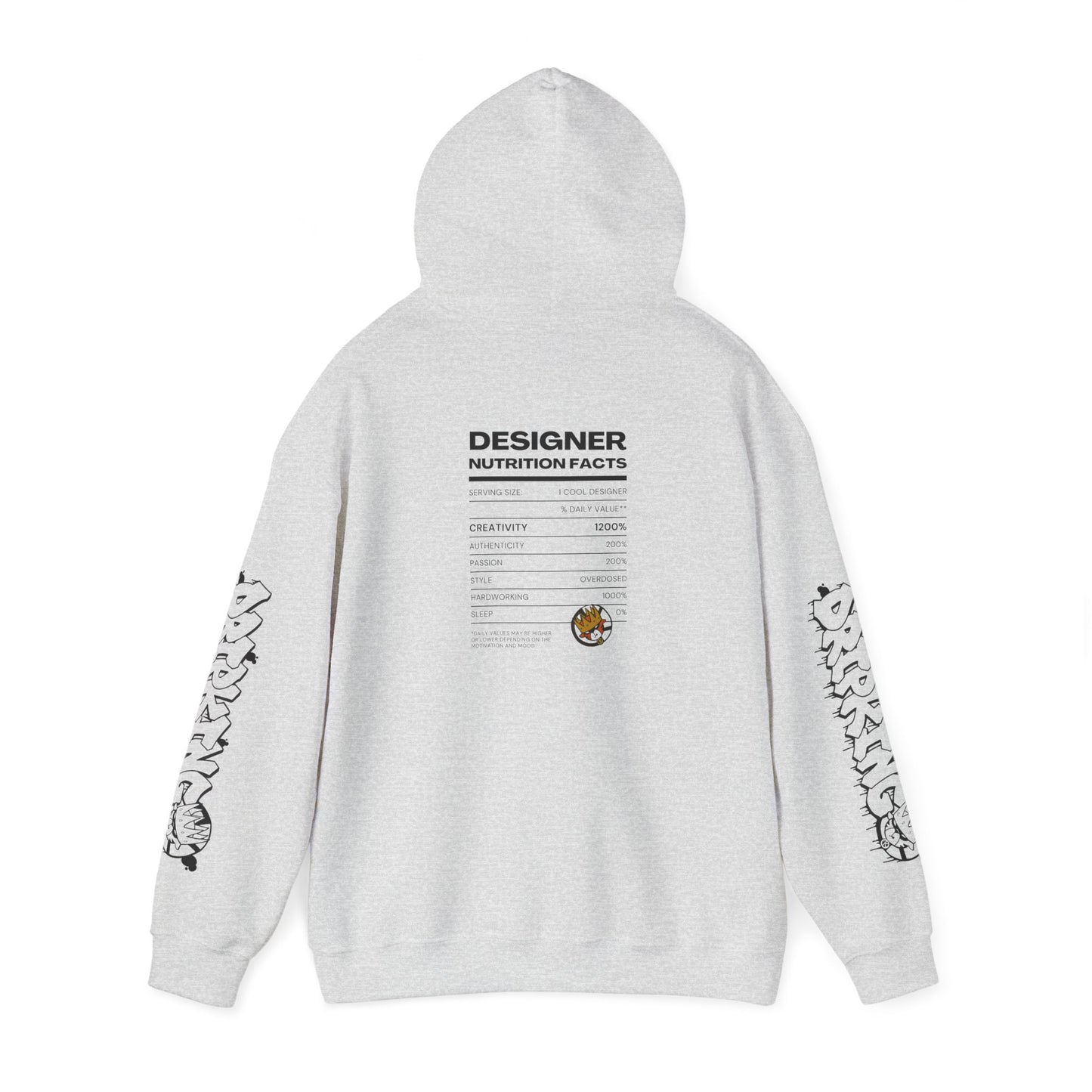 Creative Vibes Unisex Heavy Blend™ Hooded Sweatshirt - Stylish Graphic Print