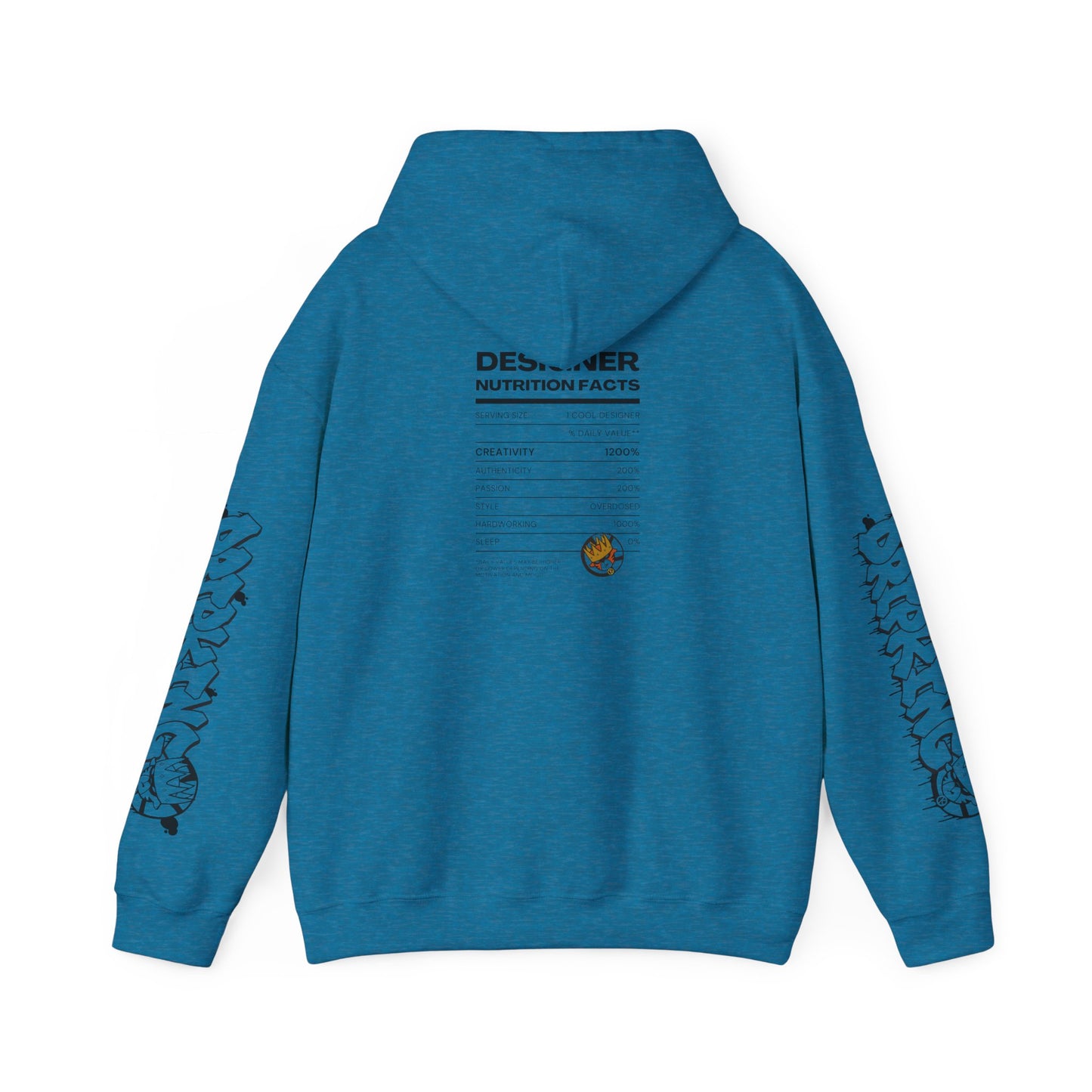Creative Vibes Unisex Heavy Blend™ Hooded Sweatshirt - Stylish Graphic Print