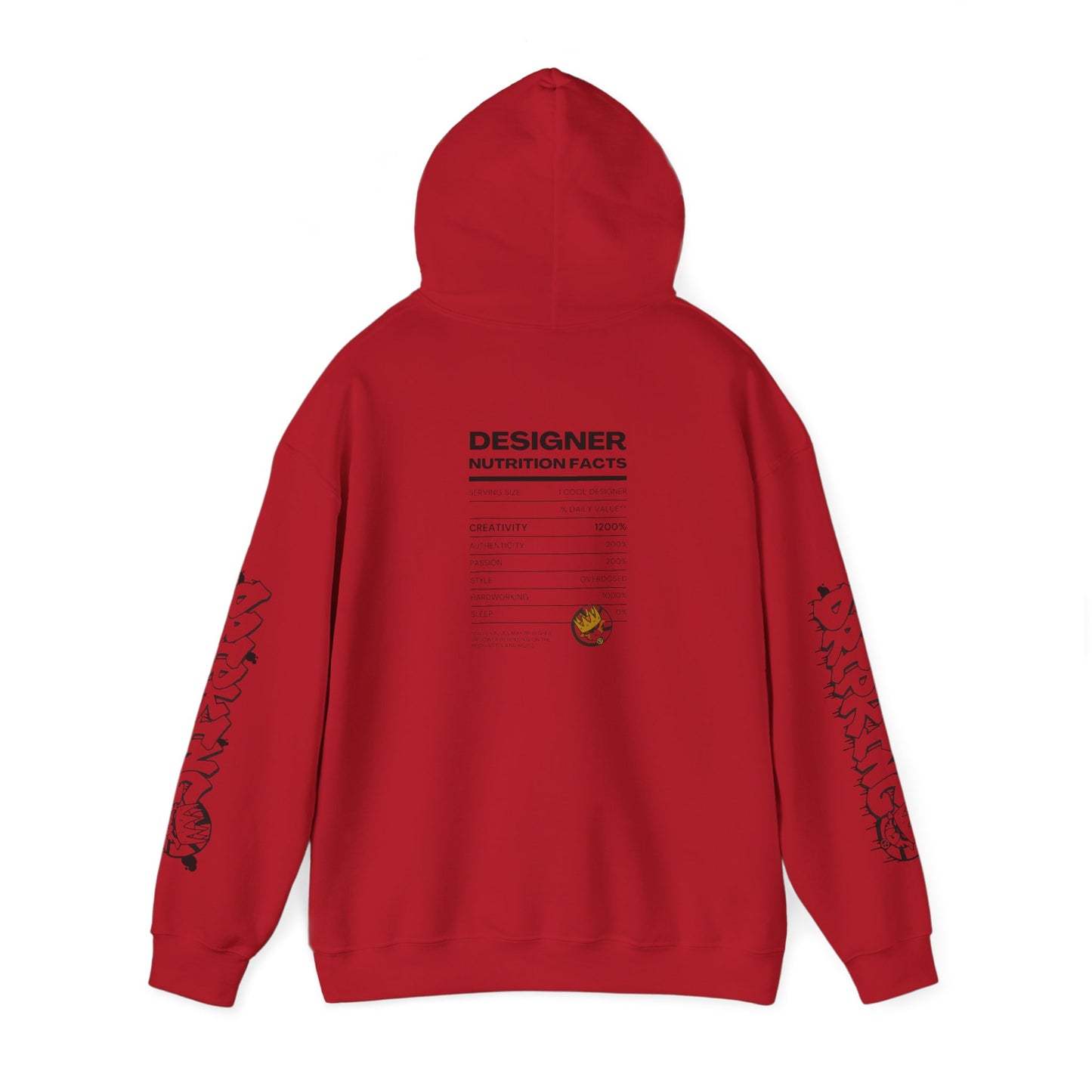 Creative Vibes Unisex Heavy Blend™ Hooded Sweatshirt - Stylish Graphic Print