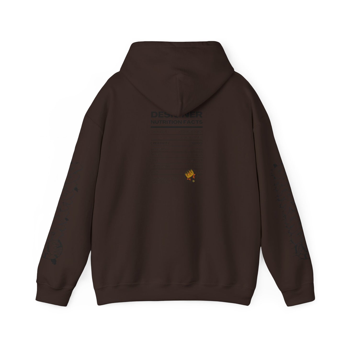 Creative Vibes Unisex Heavy Blend™ Hooded Sweatshirt - Stylish Graphic Print