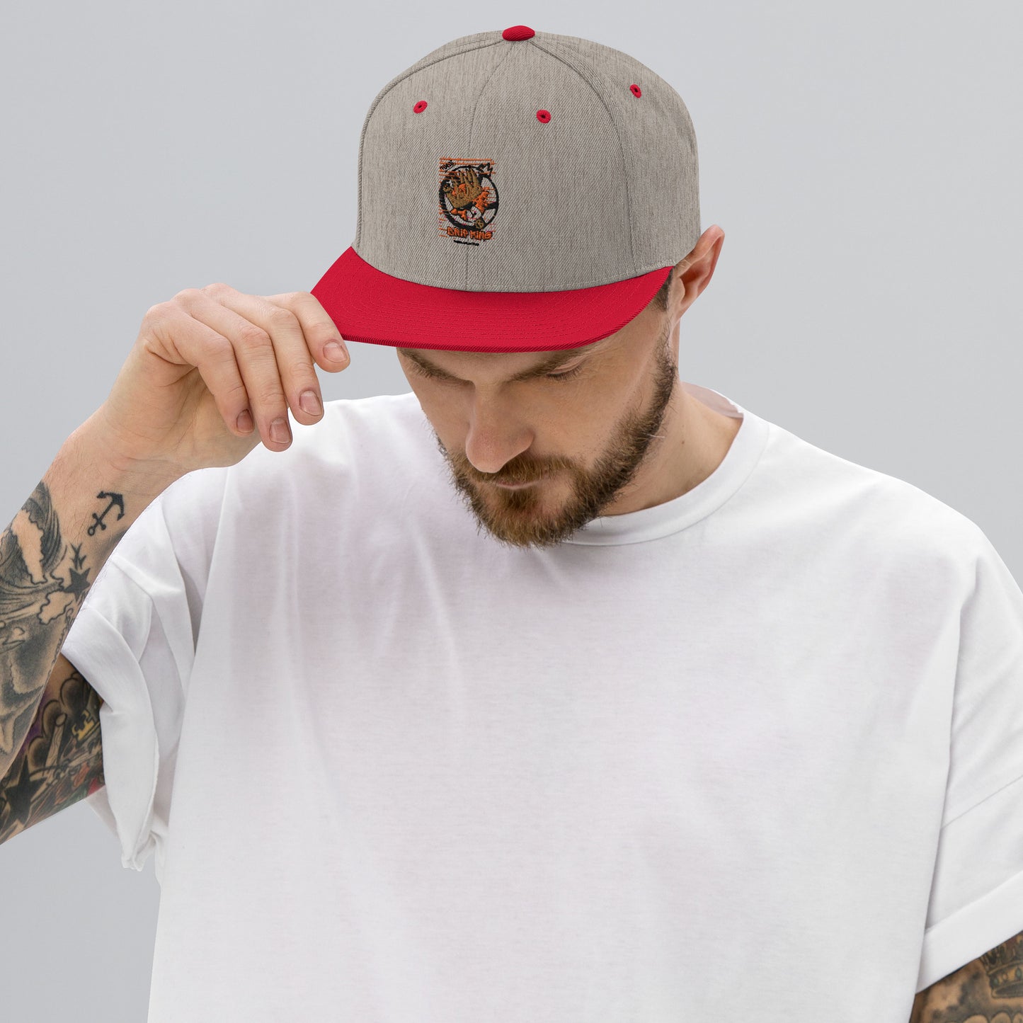 drip king Snapback Hat