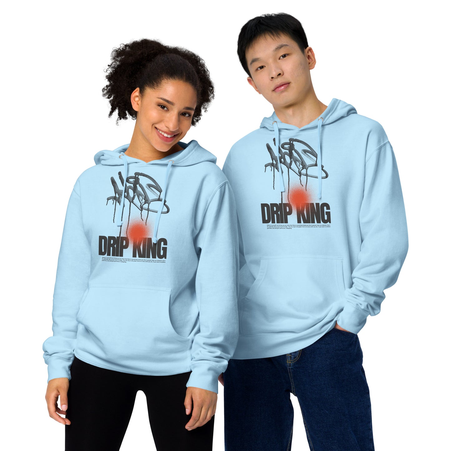 drip king midweight hoodie