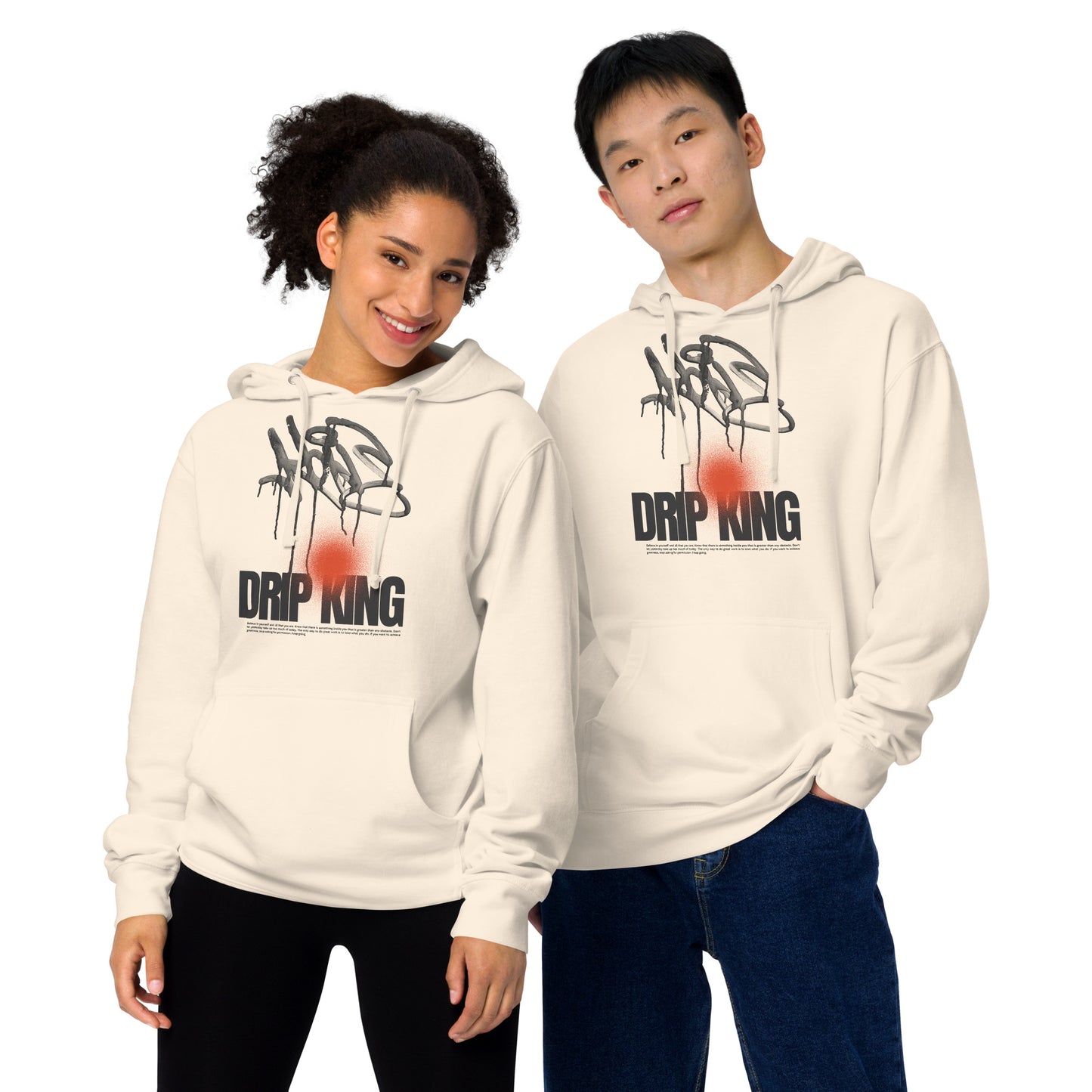 drip king midweight hoodie