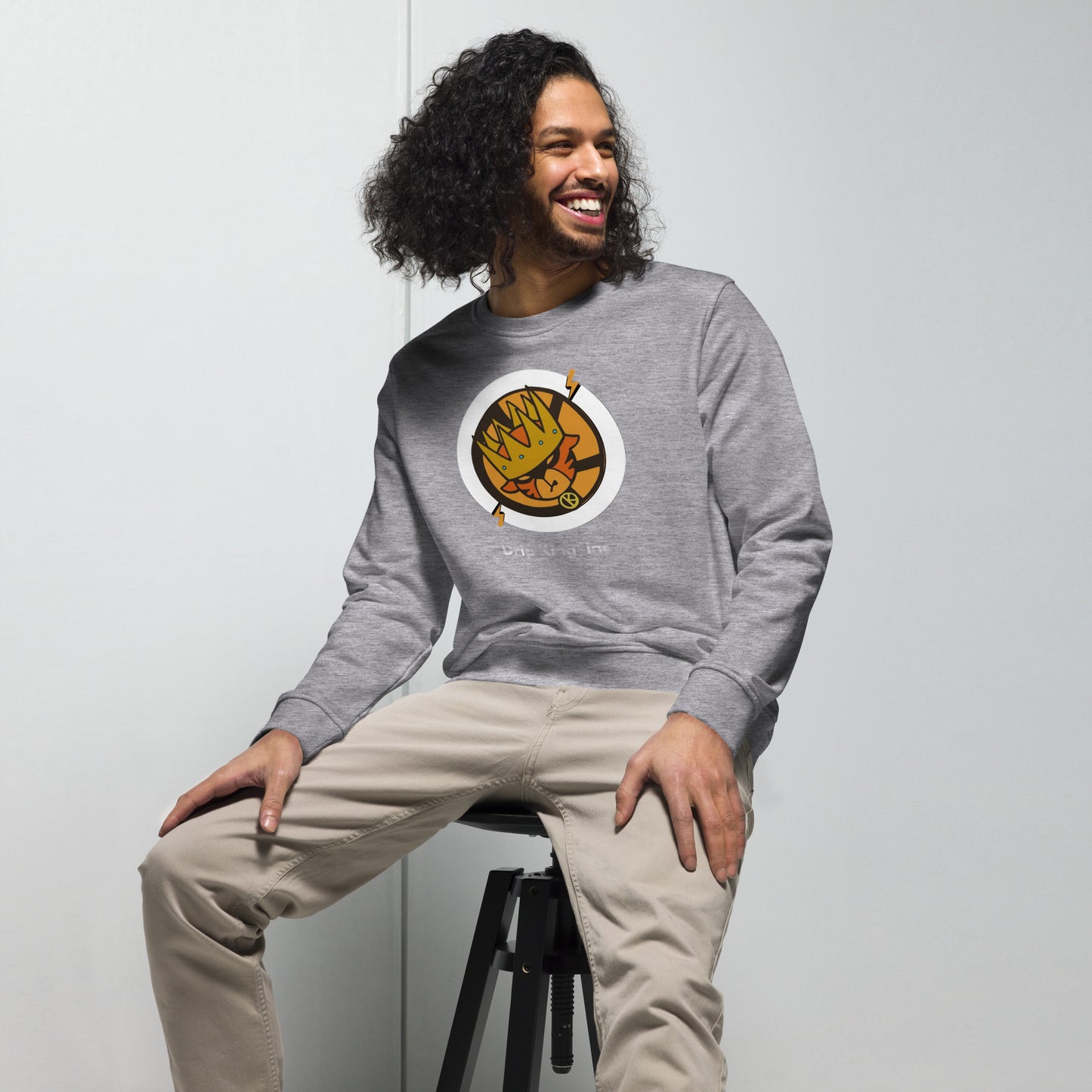 drip king Unisex organic sweatshirt