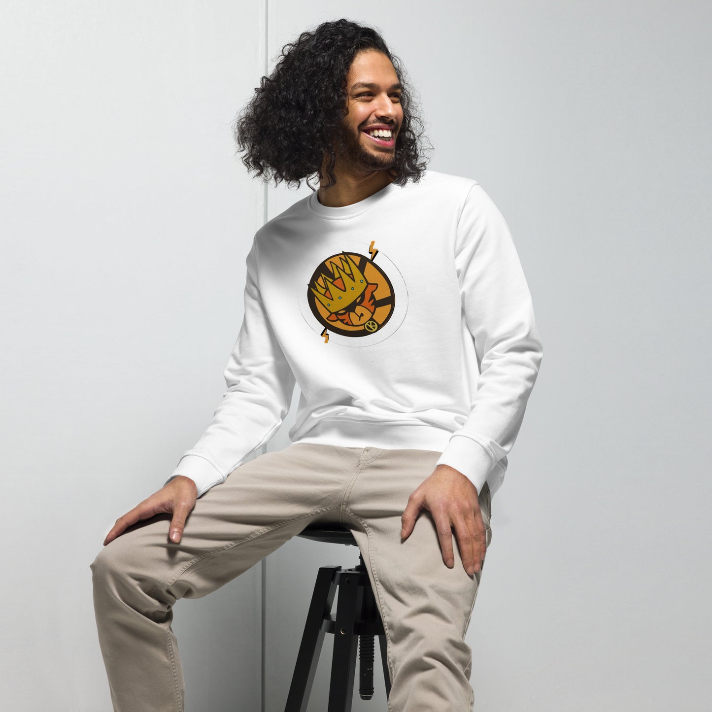 drip king Unisex organic sweatshirt