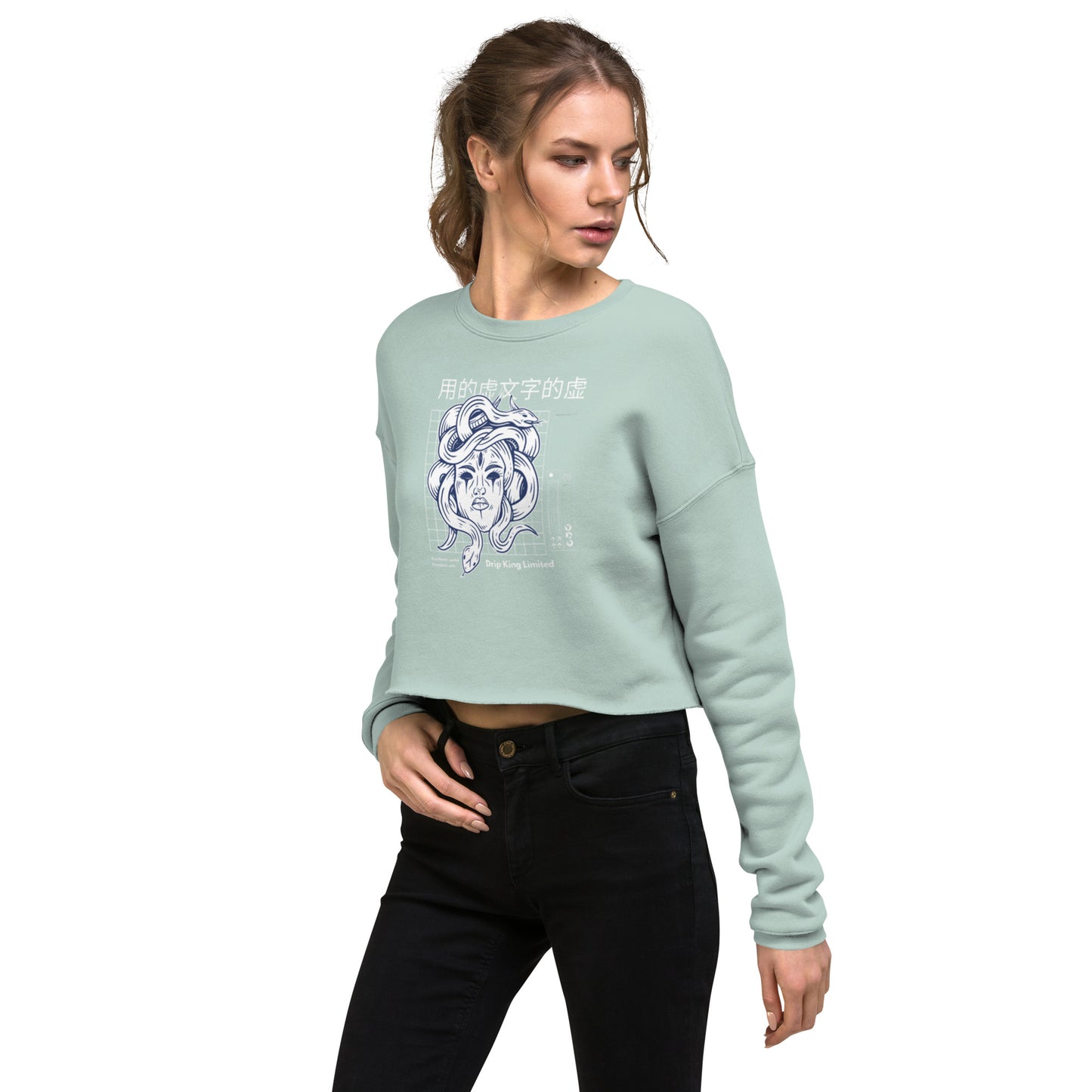 medusa Crop Sweatshirt