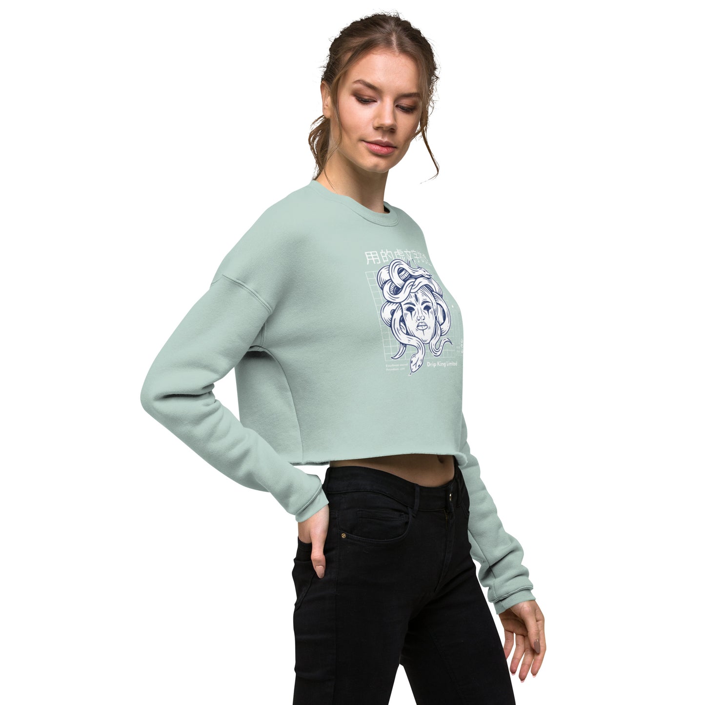 medusa Crop Sweatshirt